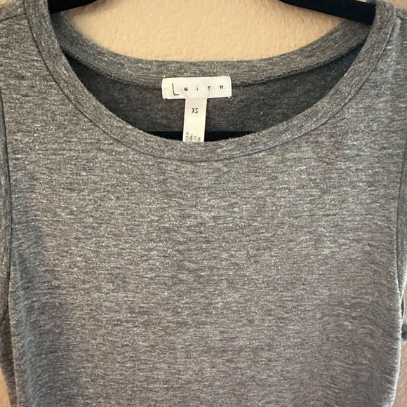 Leith Charcoal Sleeveless Mini Dress - Picture 5 of 5